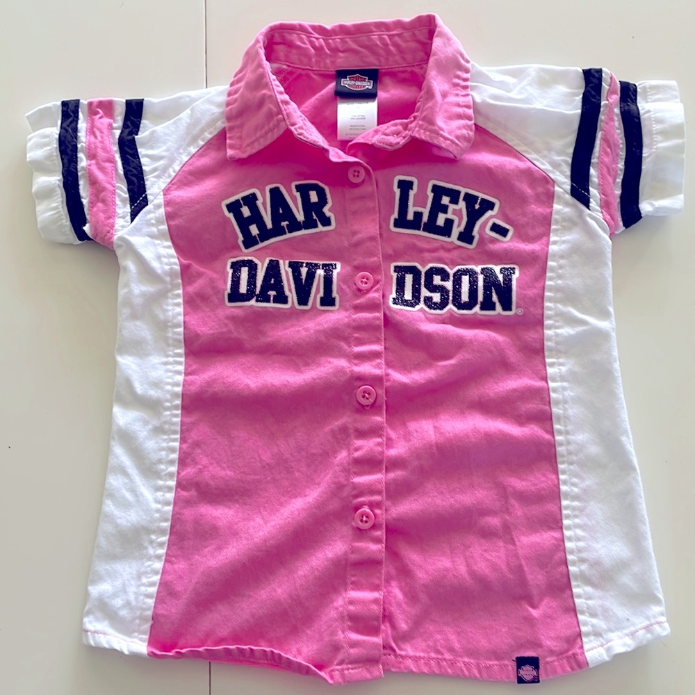 Harley Davidson - 4T Button down Shirt